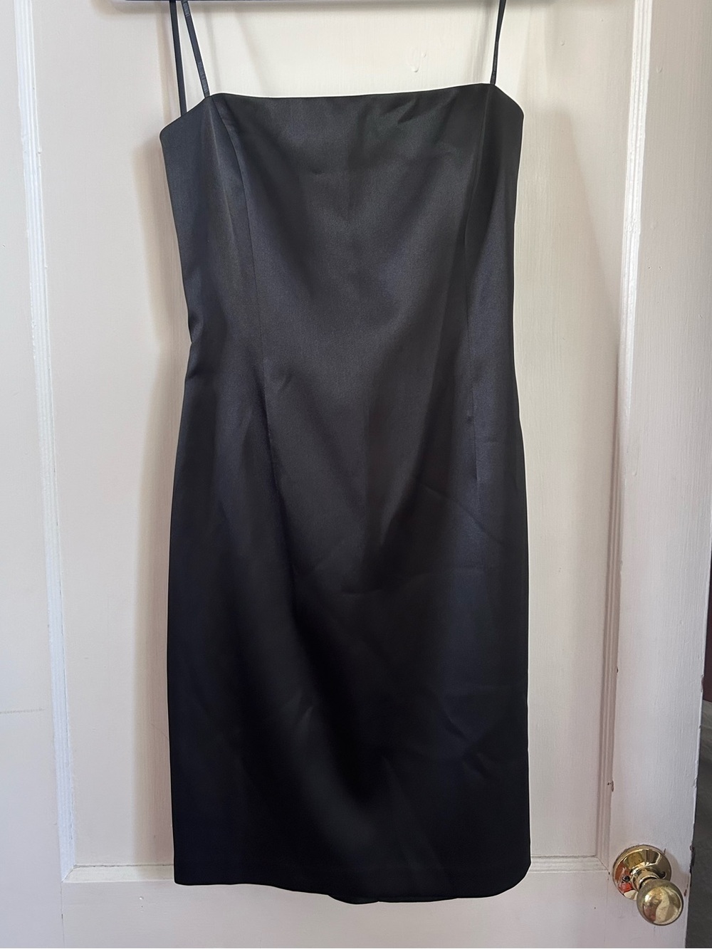 Strapless Shelli Segal Open Back Dress